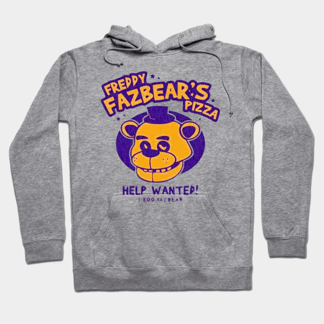 Freddy Fazbear's Pizza 1983 Hoodie by Marc Graphic